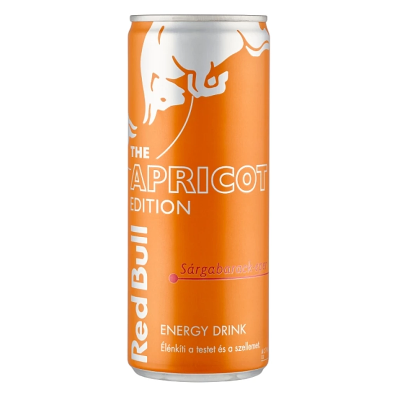 Red Bull Apricot Edition szénsavas energiaital 250 ml sárgabarack-eper