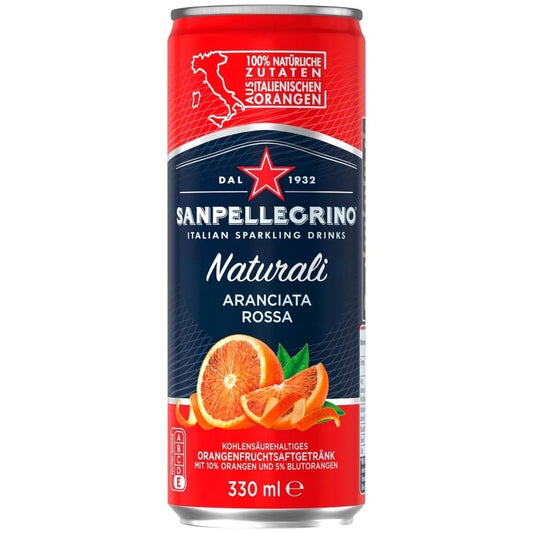 Sanpellegrino szénsavas ital 0,33 l vérnarancs