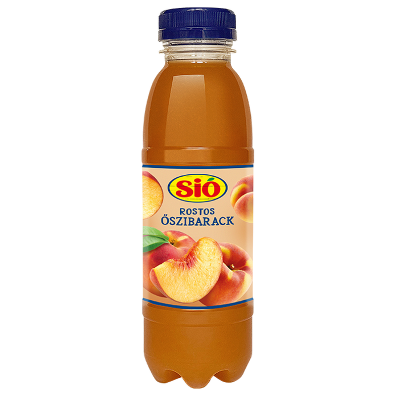 Sió gyümölcsital 0,4 l rostos őszibarack 20%