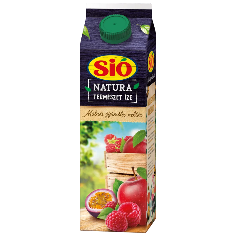 Sió Natura 1 l málnás gyümölcs nektár 50%